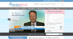 Desktop Screenshot of gender-baby.com